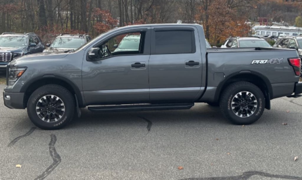 Certified 2021 Nissan Titan PRO-4X - 5.6L, Utility Package, Convenience Package Truck Crew Cab