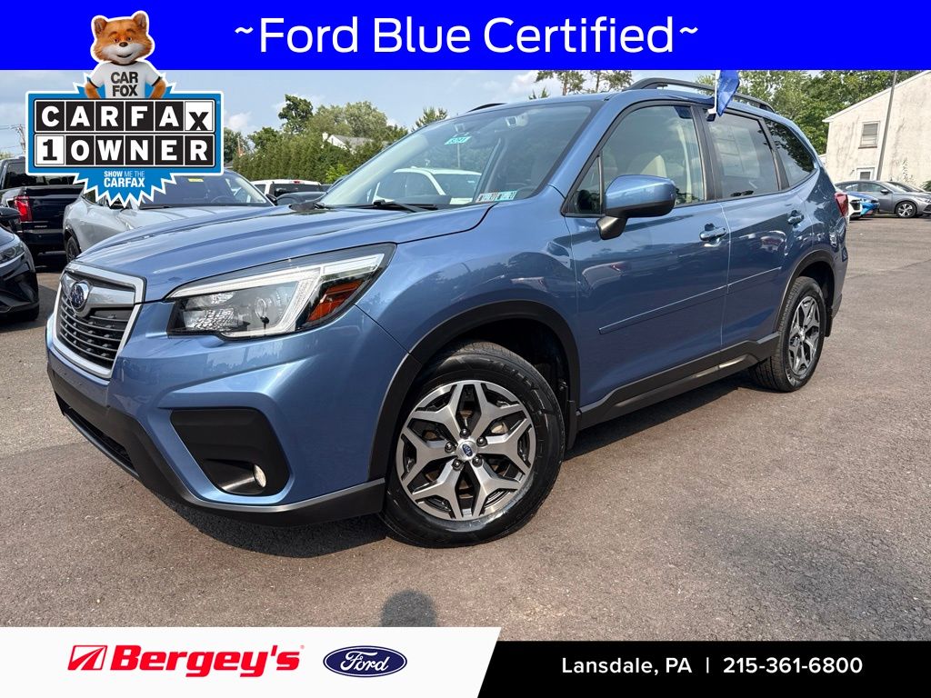 Certified 2021 Subaru Forester Premium with VIN JF2SKAJC6MH464811 for sale in Lansdale, PA