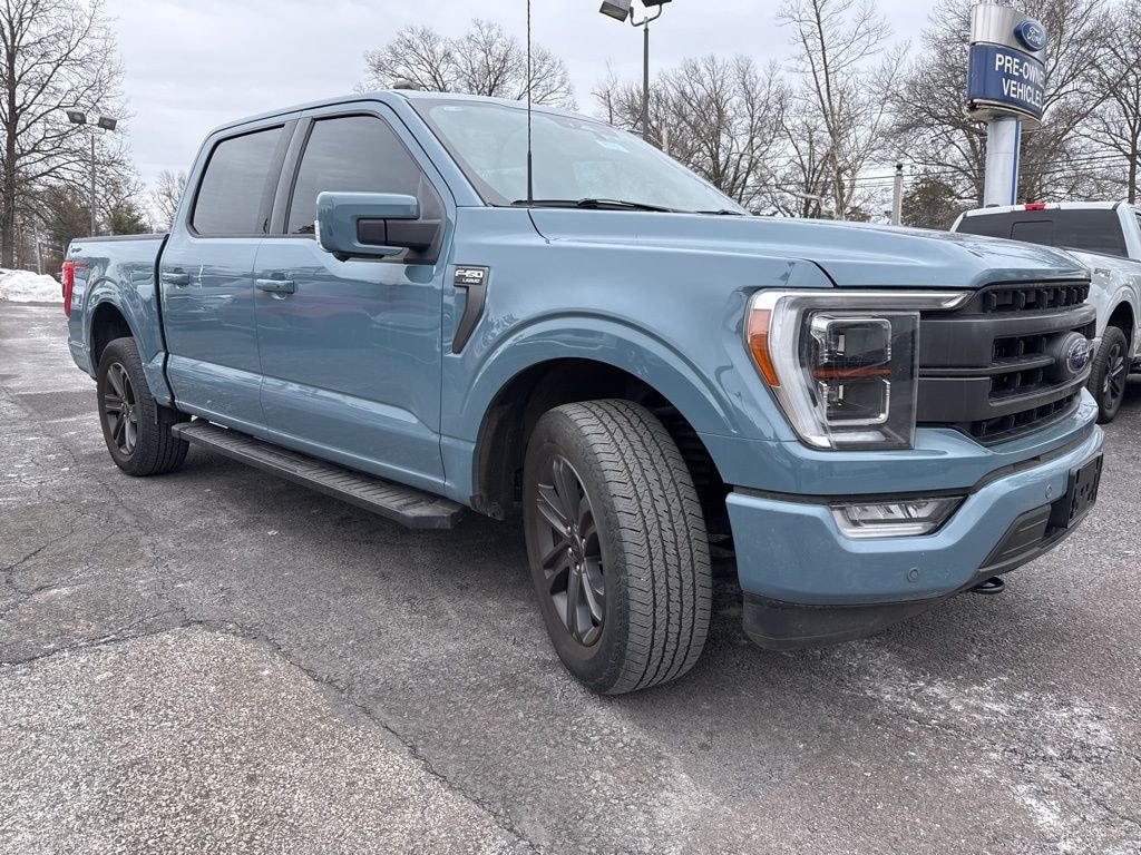 Certified 2023 Ford F-150 Lariat Sport FX4 3.5L with Moonroof Truck SuperCrew Cab