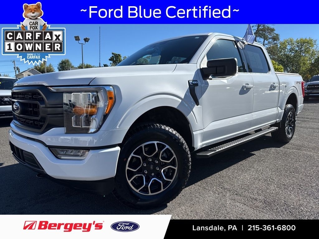 Certified 2023 Ford F-150 XLT -2.7L, Sports Appearance, Remote Start Truck SuperCrew Cab