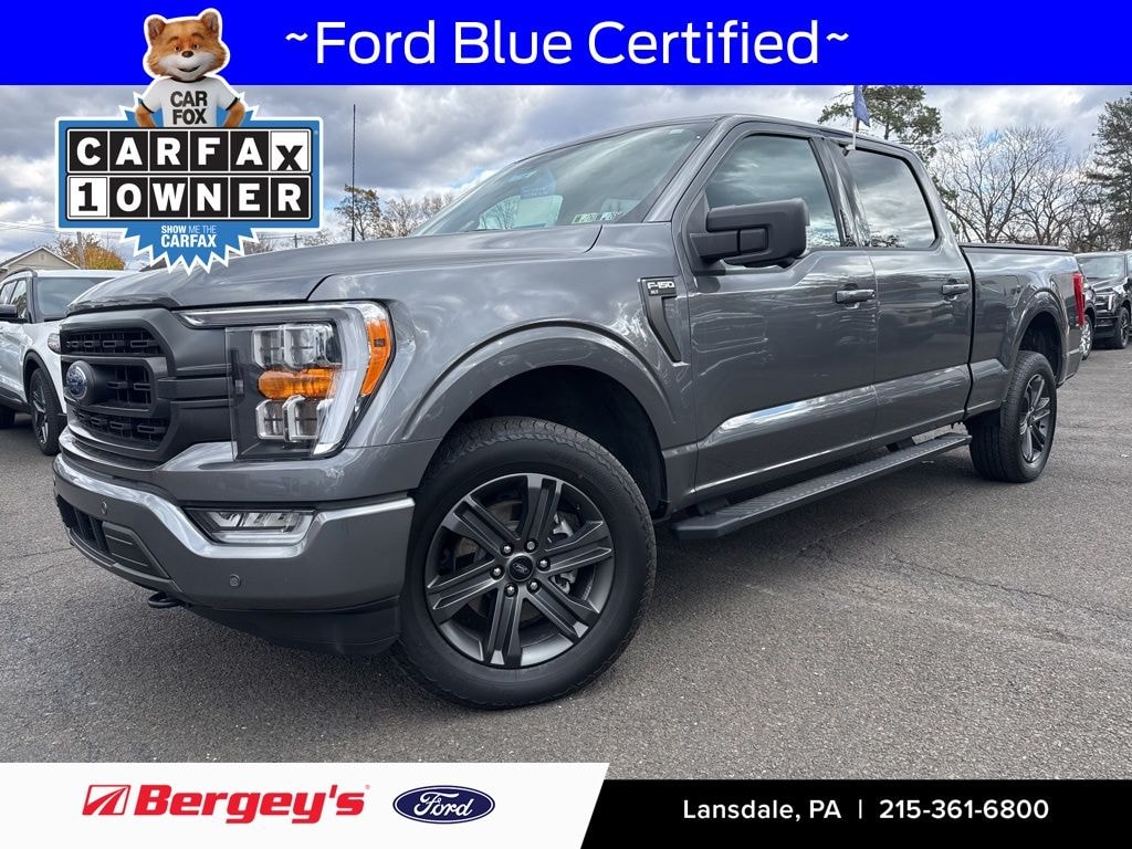 Certified 2023 Ford F-150 XLT -3.5L, Long Bed, Max Tow, Bed Utility, Extended Range Truck SuperCrew Cab
