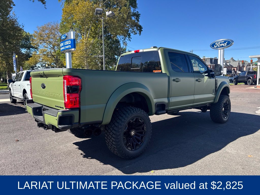 New 2026 Ford F-250 Lariat Black Widow Lifted Performance Package Truck Crew Cab
