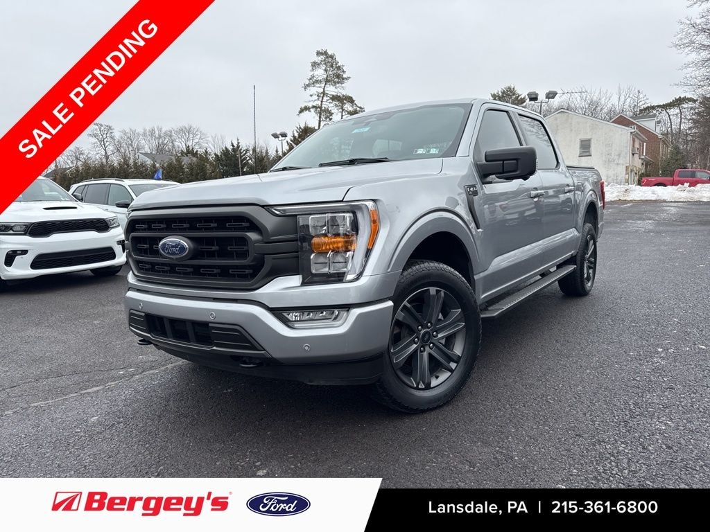 Certified 2023 Ford F-150 XLT Sport 2.7L with Moonroof Truck SuperCrew Cab