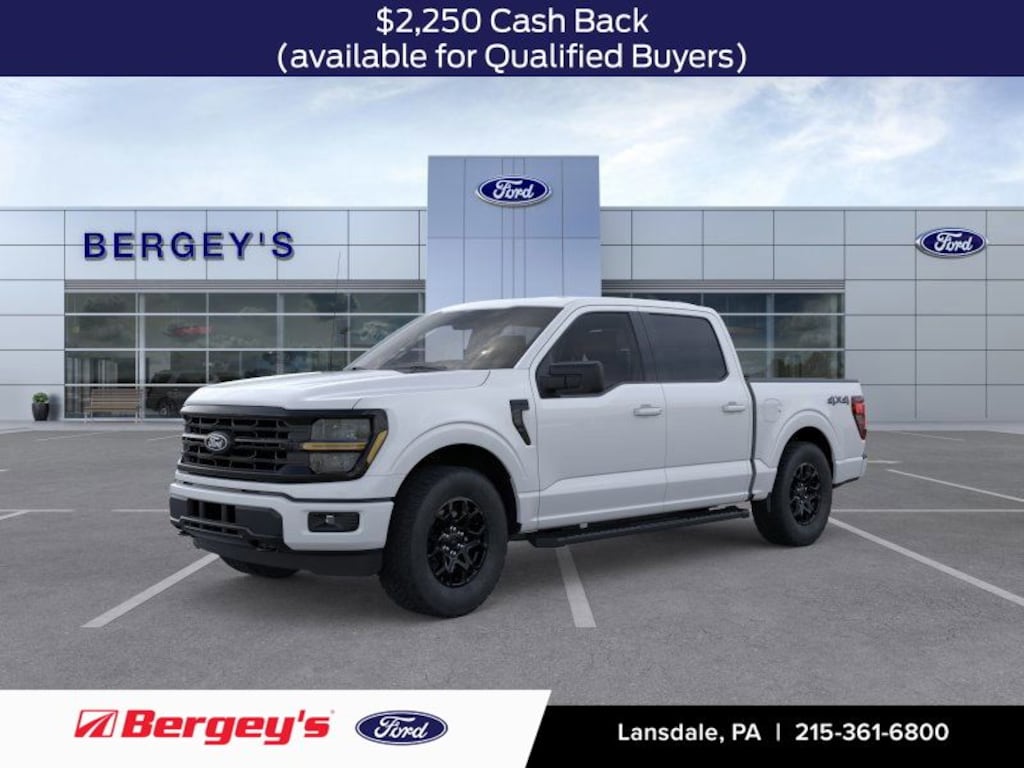 New 2025 Ford F-150 XLT Truck SuperCrew Cab