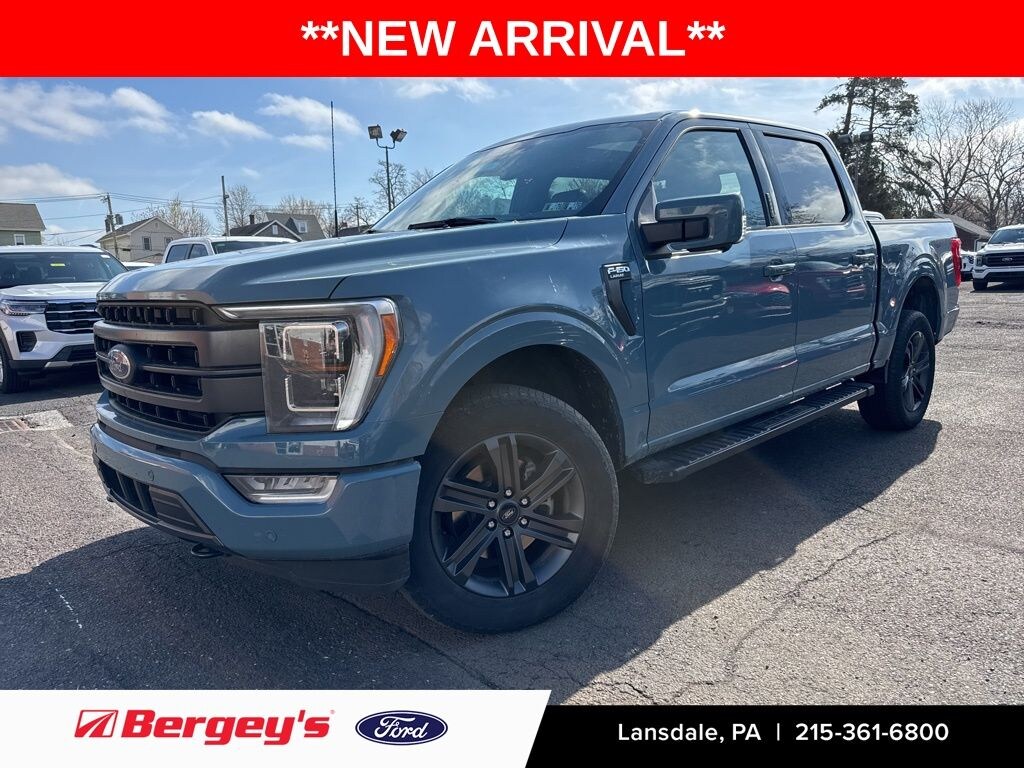 Certified 2023 Ford F-150 Lariat Sport 3.5L with a Moonroof Truck SuperCrew Cab