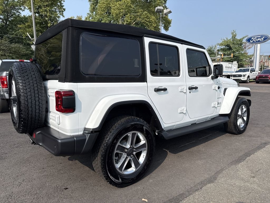Certified 2022 Jeep Wrangler Unlimited Sahara -3.6L, Leather, Cold Weather, Safety Group SUV