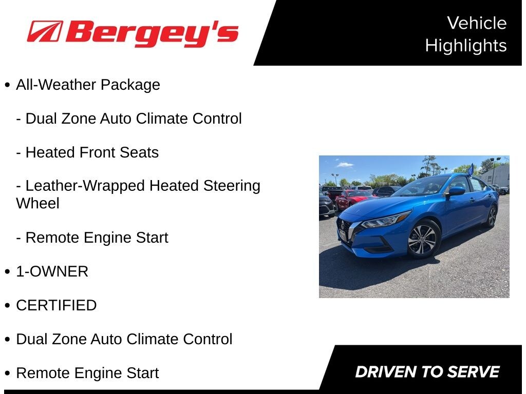 Certified 2023 Nissan Sentra SV Sedan