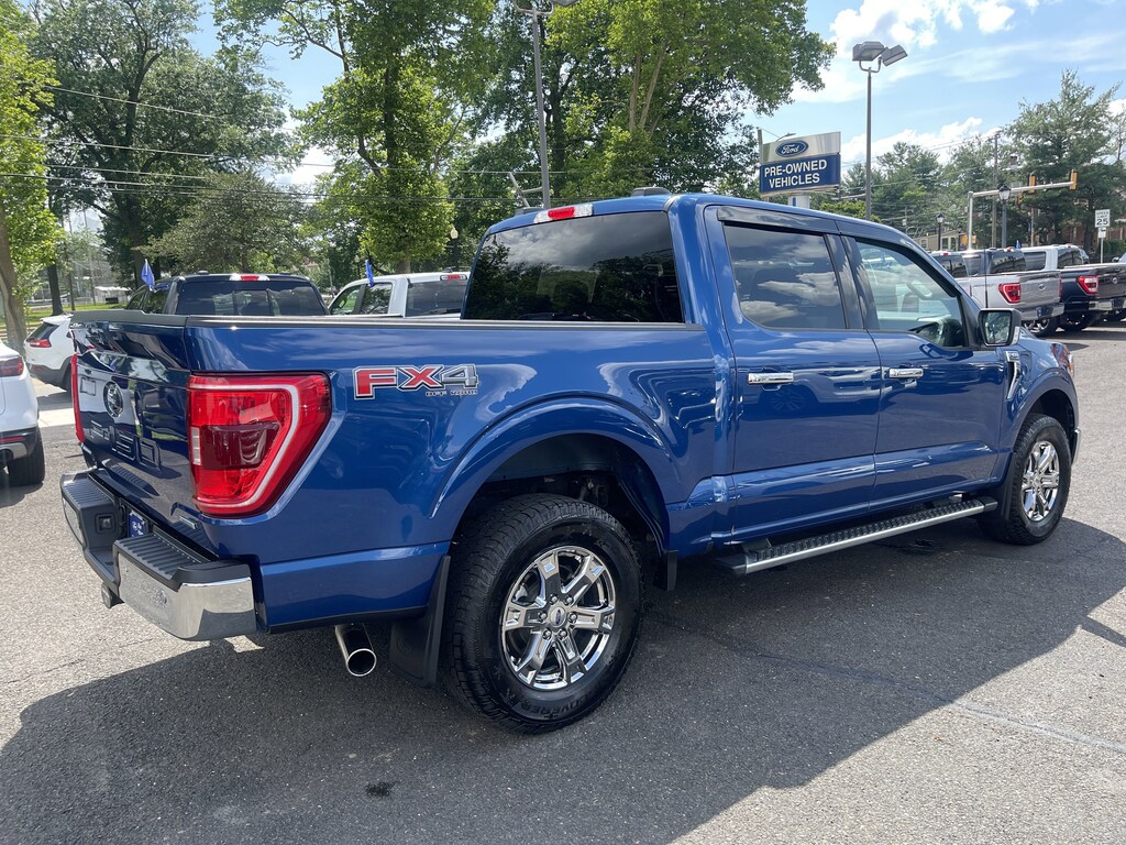 Certified 2022 Ford F-150 XLT -2.7L, FX4, Chrome Appearance, Trailer Tow Truck SuperCrew Cab