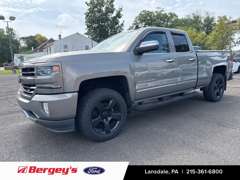 Used 2017 Chevrolet Silverado 1500 LTZ -5.3L, Street Pack, LTZ Plus Pack, Trailering Pack Truck Double Cab