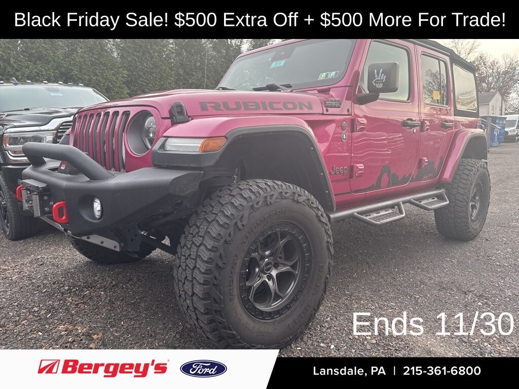 Certified 2021 Jeep Wrangler Unlimited Rubicon SUV