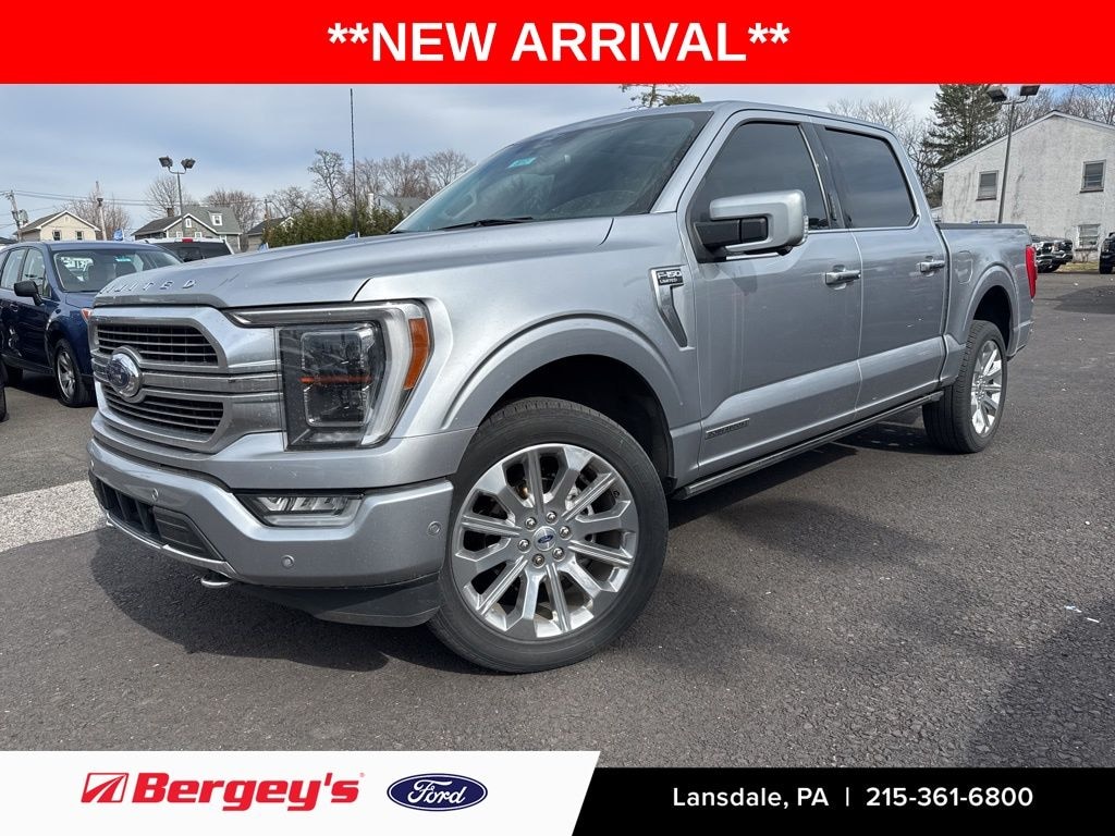 Certified 2023 Ford F-150 Limited Hybrid with a Moonroof Truck SuperCrew Cab
