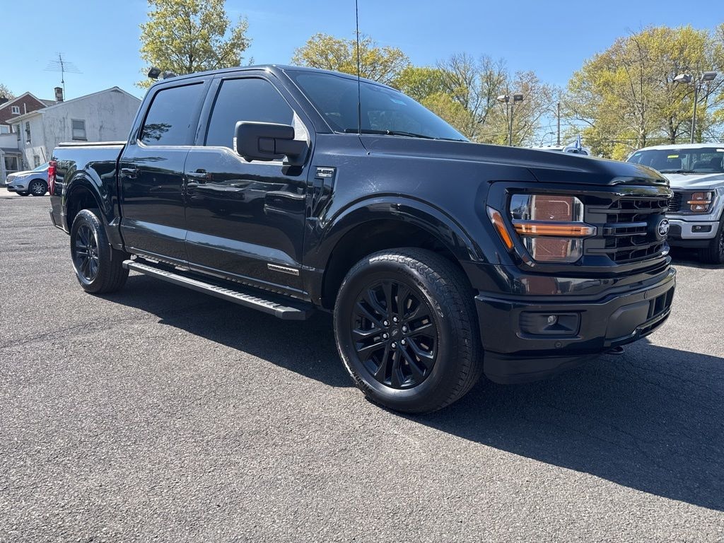 Certified 2024 Ford F-150 XLT Hybrid Black Appearance Package Truck SuperCrew Cab