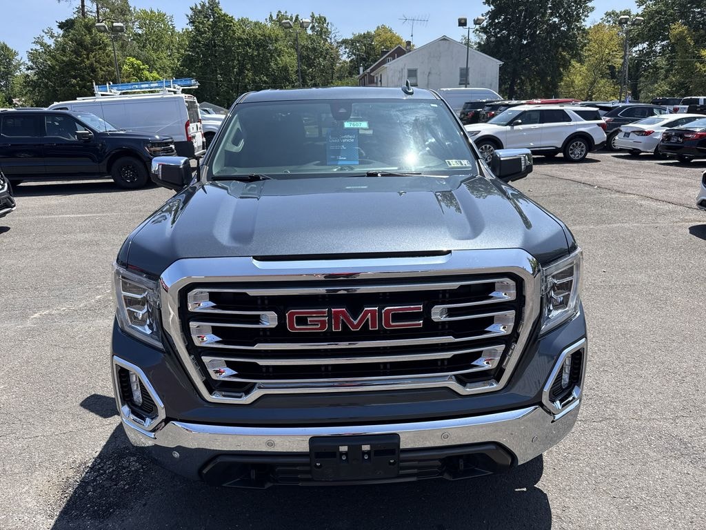 Certified 2019 GMC Sierra 1500 SLT -5.3L, Leather, MR, Apple Carplay Truck Crew Cab