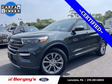 2022 Ford Explorer XLT -Moonroof, Adaptive Cruise, Nav, 20
