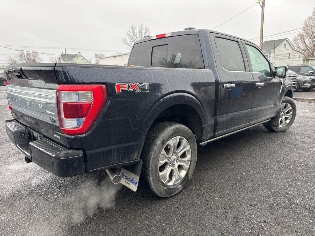 Certified 2023 Ford F-150 Platinum FX4 3.5L with a Moonroof Truck SuperCrew Cab