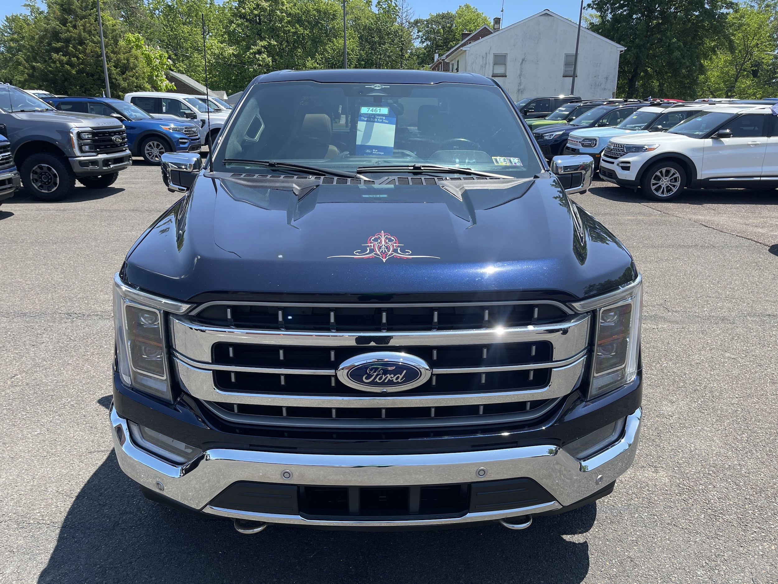 Certified 2023 Ford F-150 Lariat with VIN 1FTFW1E81PFA44769 for sale in Lansdale, PA