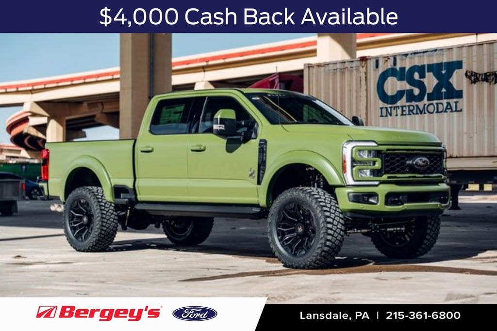 New 2026 Ford F-250 Lariat Black Widow Lifted Performance Package Truck Crew Cab