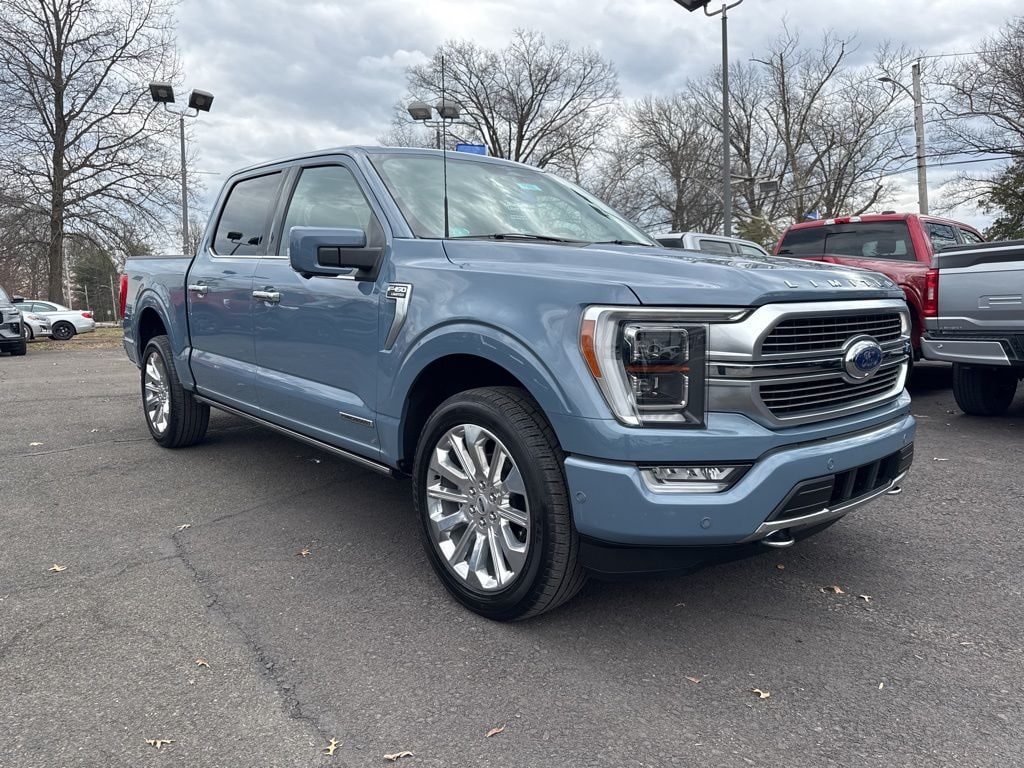 Certified 2023 Ford F-150 Limited Hybrid with a Moonroof Truck SuperCrew Cab