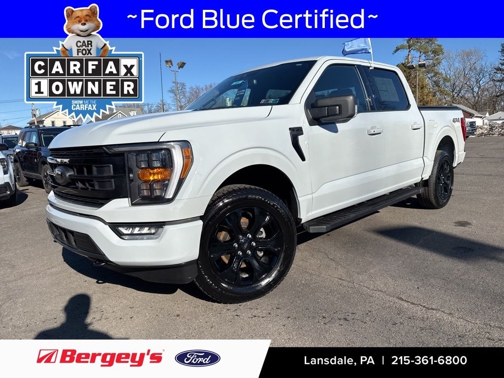 Used 2023 Ford F-150 XLT Sport 2.7L Black Appearance Pkg Truck SuperCrew Cab