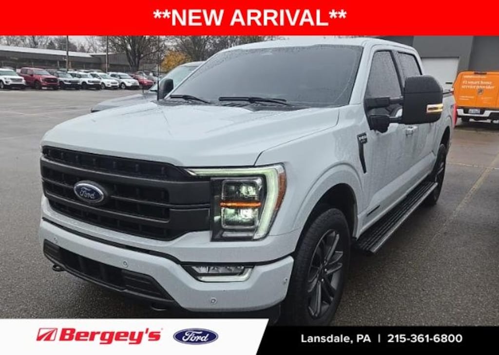 Certified 2023 Ford F-150 Lariat -3.5L Hybrid, MR, Trailer Tow, Bluecruise, B&O Truck SuperCrew Cab
