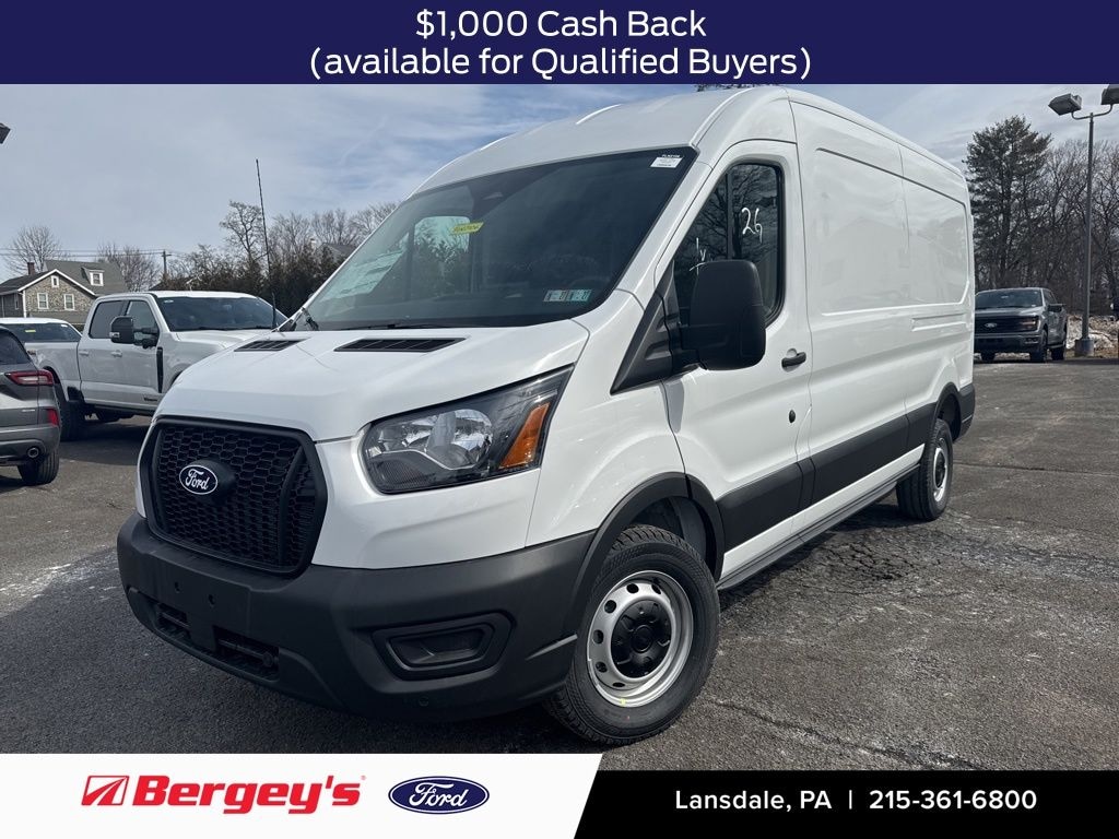 New 2026 Ford Transit-150 Cargo Medium Roof Van Medium Roof Van