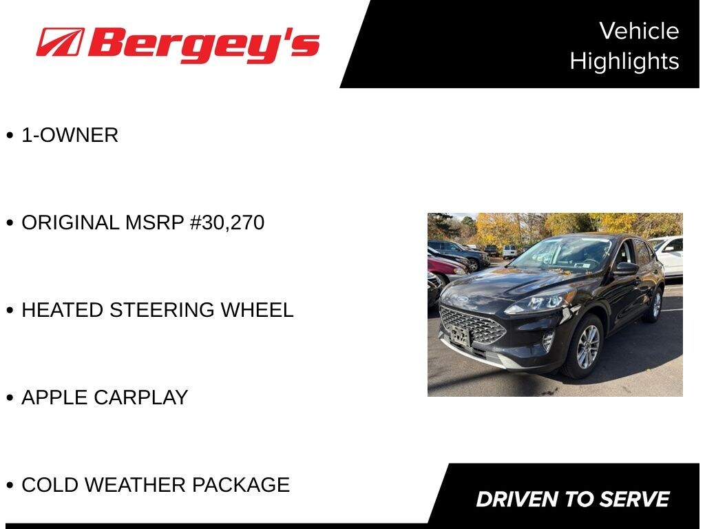 Certified 2021 Ford Escape SE SUV