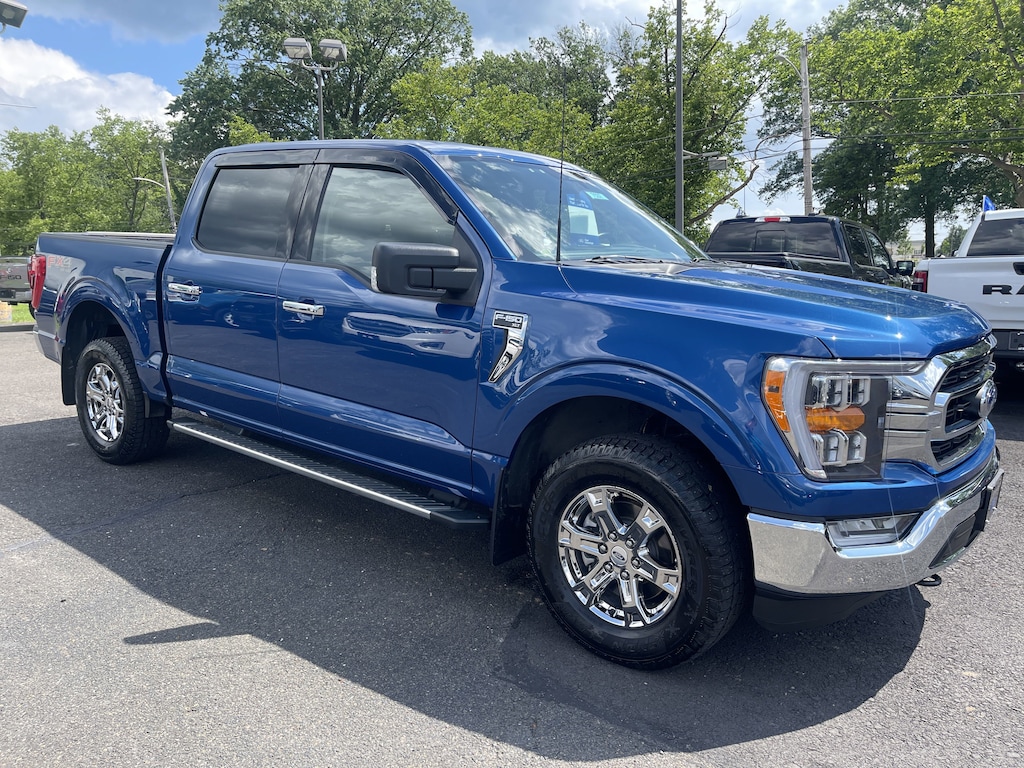 Certified 2022 Ford F-150 XLT -2.7L, FX4, Chrome Appearance, Trailer Tow Truck SuperCrew Cab