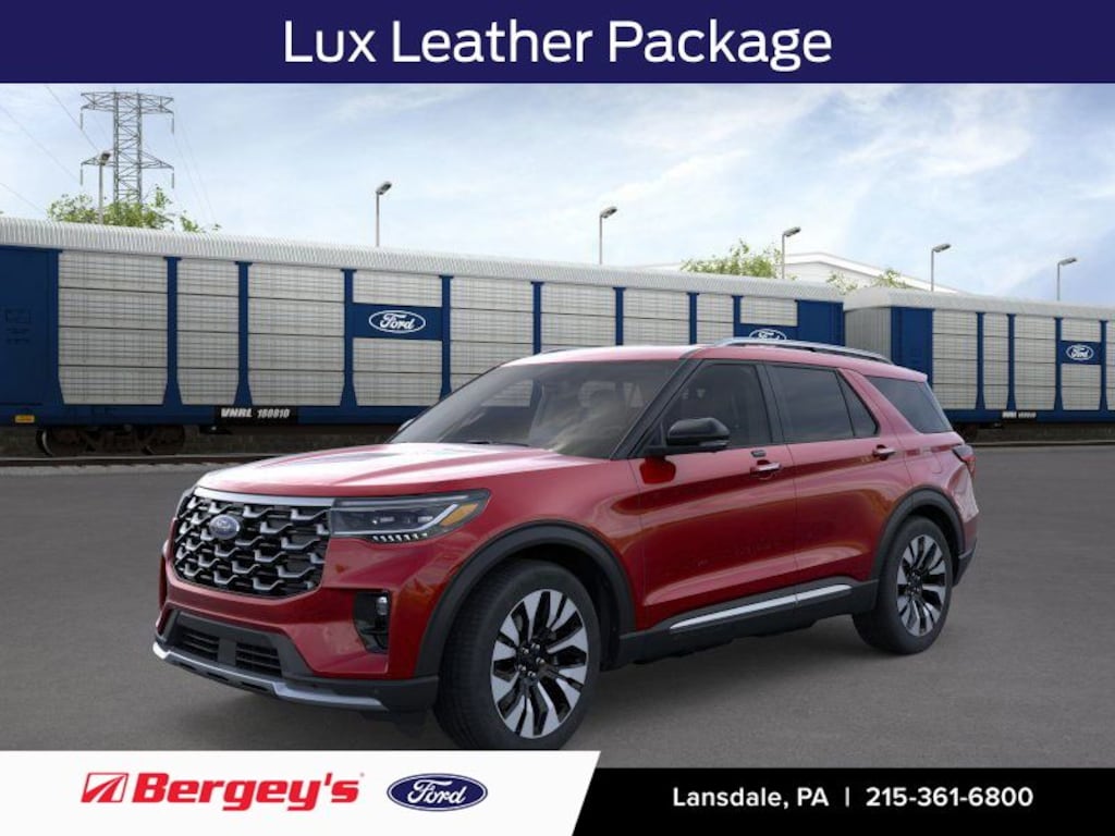 New 2026 Ford Explorer Platinum SUV