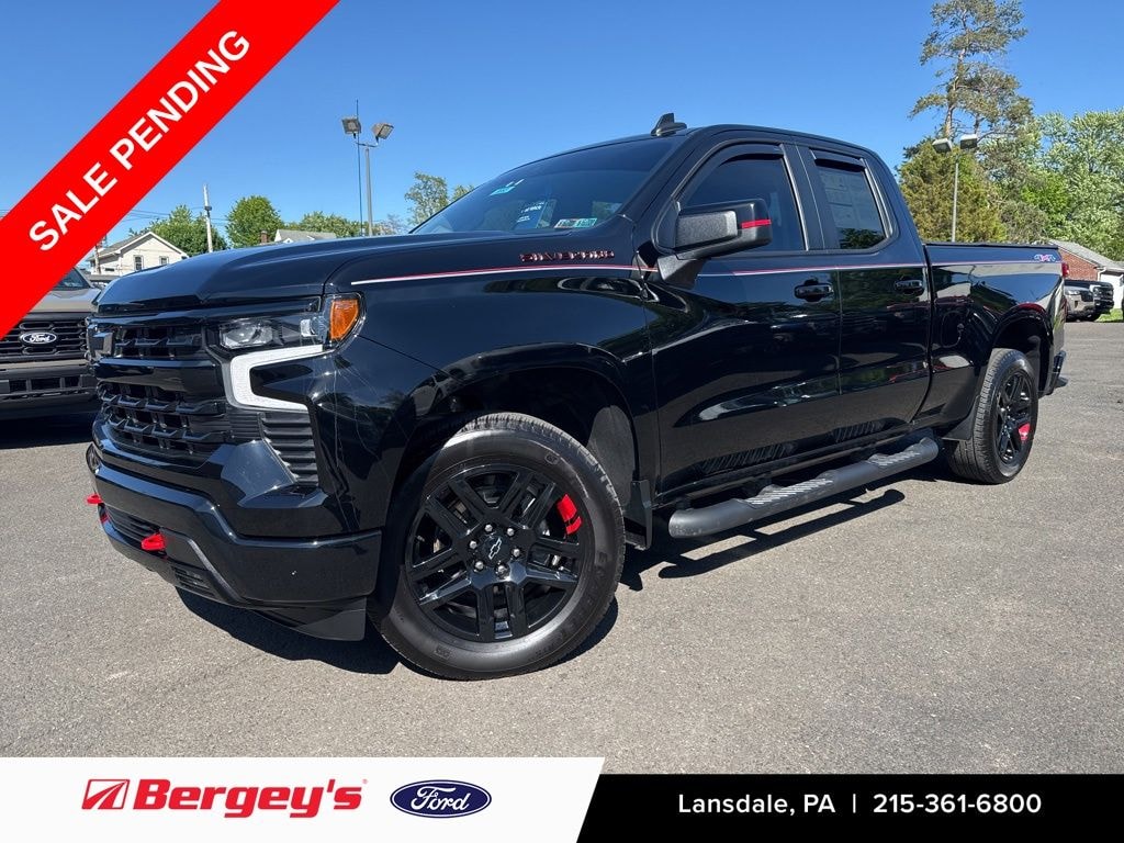 Certified 2023 Chevrolet Silverado 1500 RST Redline Edition 5.3L V8 Truck Double Cab