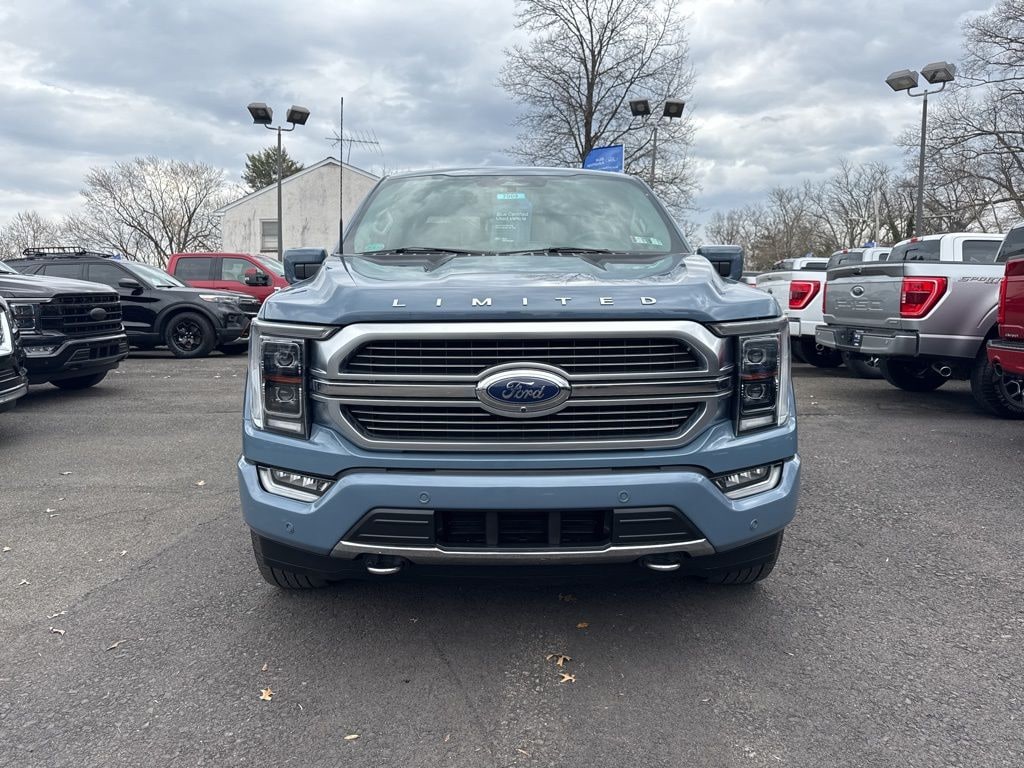 Certified 2023 Ford F-150 Limited Hybrid with a Moonroof Truck SuperCrew Cab