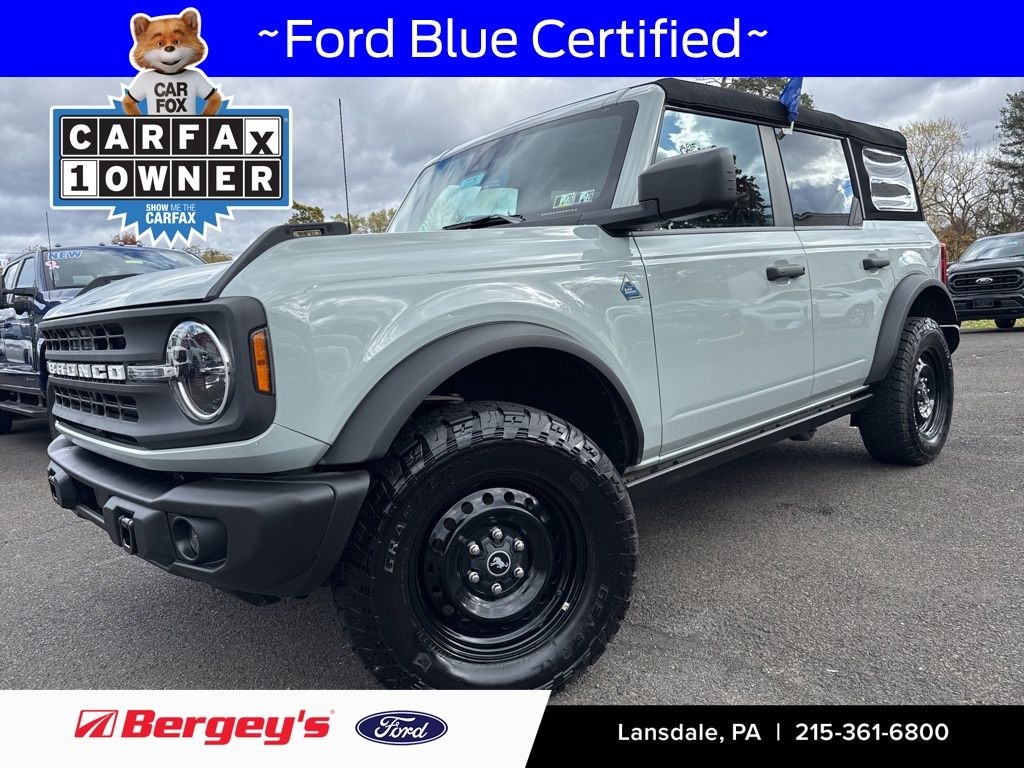 Certified 2023 Ford Bronco Black Diamond -2.7L, Apple Carplay, Remote Start SUV