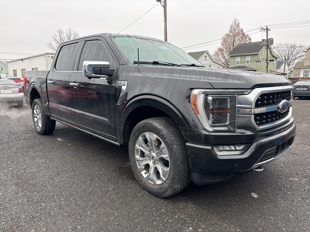 Certified 2023 Ford F-150 Platinum 3.5L with a Moonroof Truck SuperCrew Cab