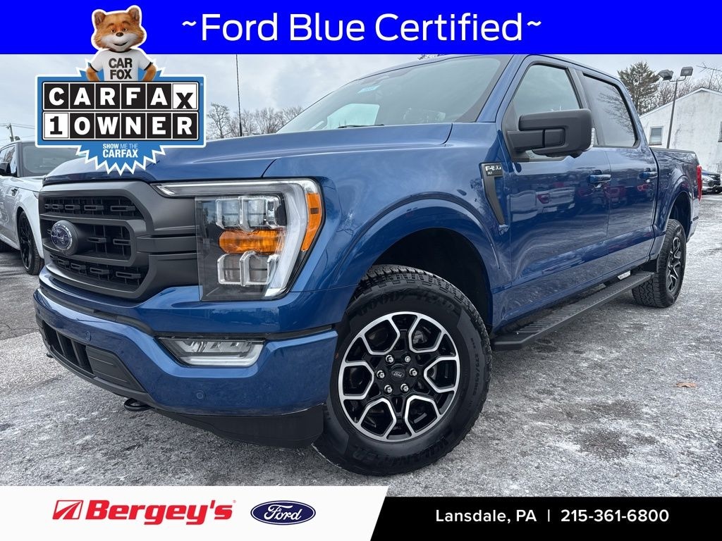 Certified 2023 Ford F-150 XLT Sport 3.5L Truck SuperCrew Cab