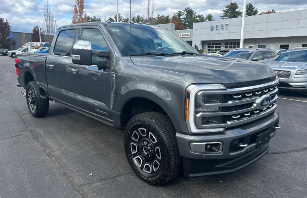 Certified 2023 Ford F-350SD Platinum -6.7L, FX4, MR, 5th Wheel, Snow Prep Truck Crew Cab