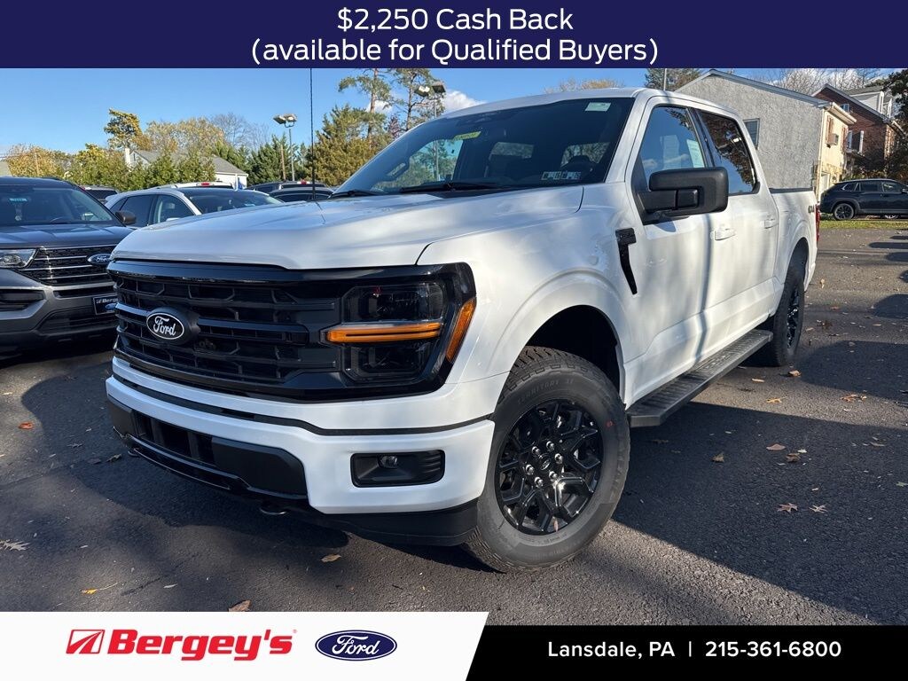 New 2025 Ford F-150 XLT Truck SuperCrew Cab