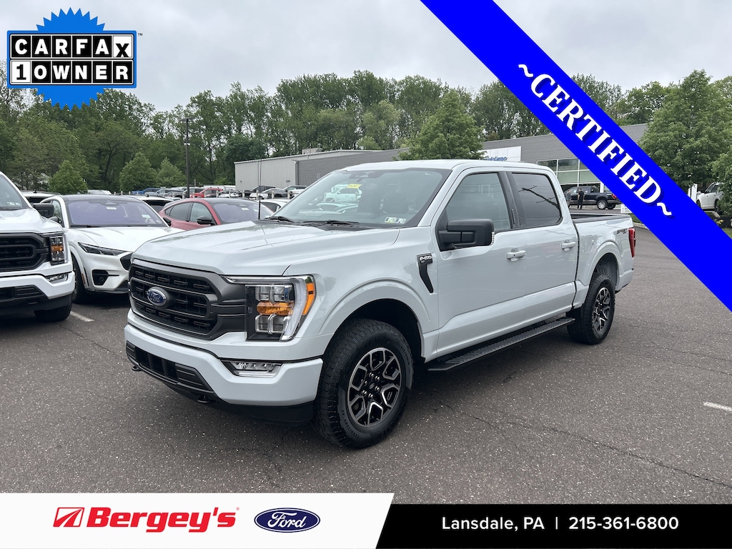Certified 2023 Ford F-150 XLT -2.7L, B&O Sound, Extended Range, Remote Start Truck SuperCrew Cab
