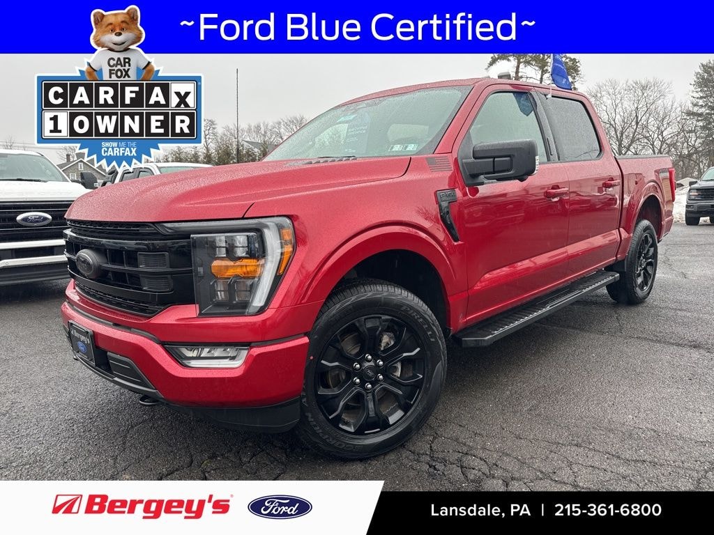 Used 2022 Ford F-150 XLT Sport 3.5L Black Appearance Pkg Truck SuperCrew Cab