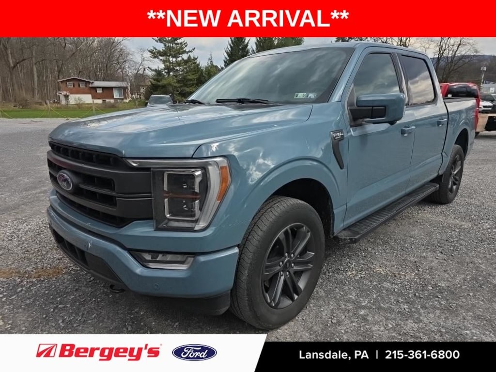Used 2023 Ford F-150 Lariat Sport 3.5L with a Moonroof Truck SuperCrew Cab