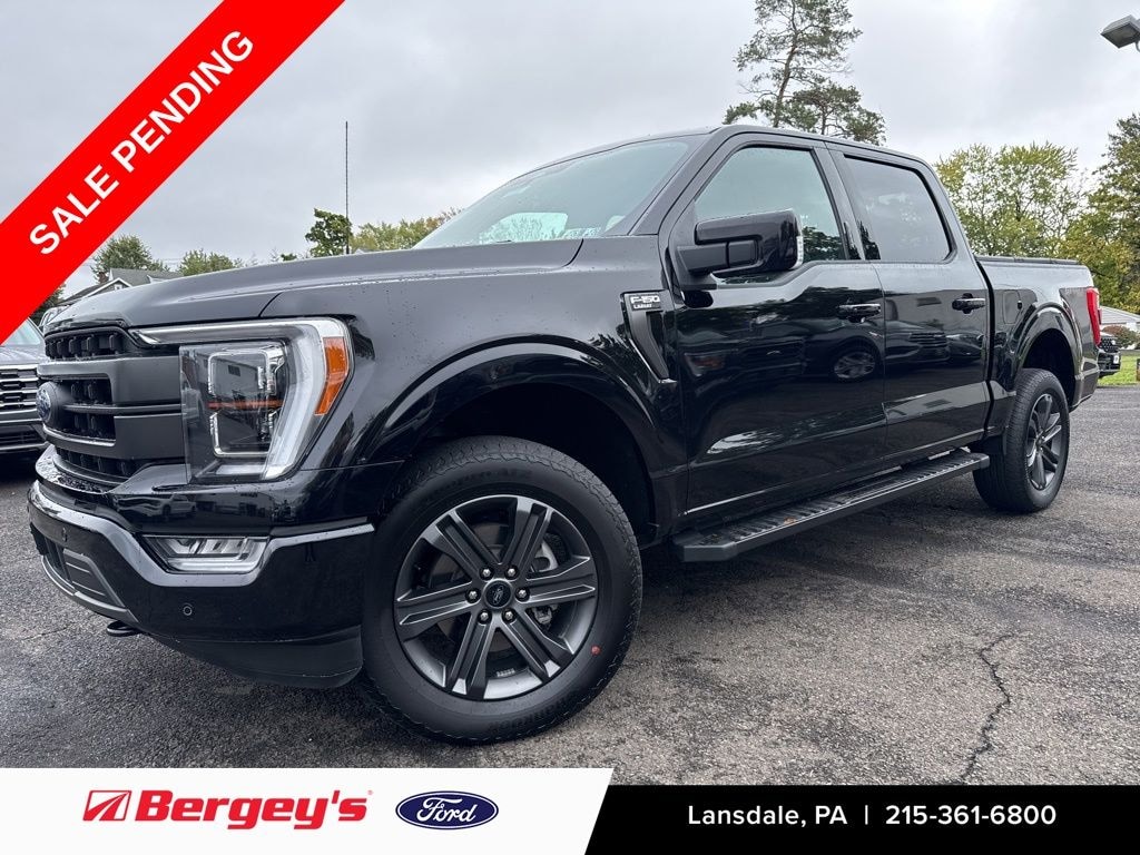 Certified 2023 Ford F-150 Lariat -2.7L, Sports Appearance, 20", Nav, B&O, Spray-In Truck SuperCrew Cab