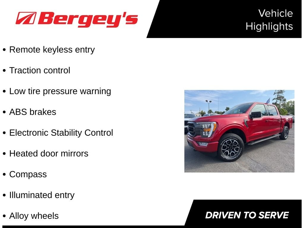 Certified 2021 Ford F-150 XLT -3.5L, Trailer Tow, Nav, Extended Range Truck SuperCrew Cab