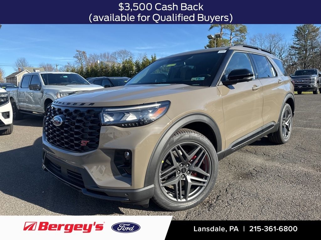 New 2026 Ford Explorer ST Sun and Sound Package SUV