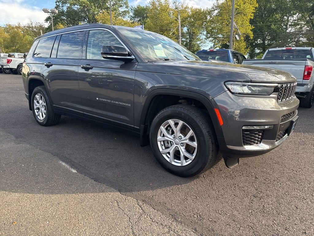 Certified 2021 Jeep Grand Cherokee L Limited -3.6L, Pano Sunroof, Nav, Captain Chairs SUV