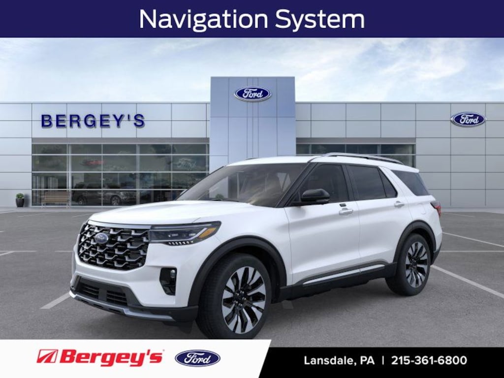 New 2026 Ford Explorer Platinum SUV