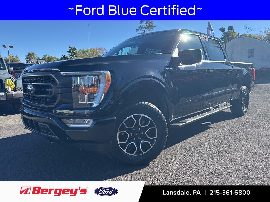 Certified 2023 Ford F-150 XLT -3.5L, Long Bed, Bed Utility, Sports, Extended Range Truck SuperCrew Cab