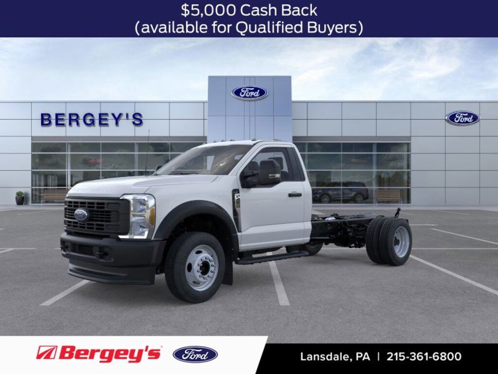 New 2025 Ford F-450 Chassis XL DRW 7.3L Truck Regular Cab