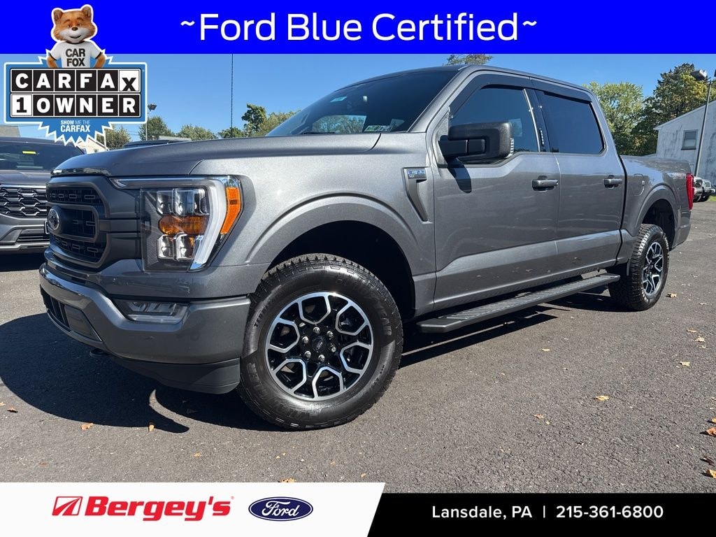 Certified 2023 Ford F-150 XLT -2.7L, Sports Appearance, Remote Start Truck SuperCrew Cab