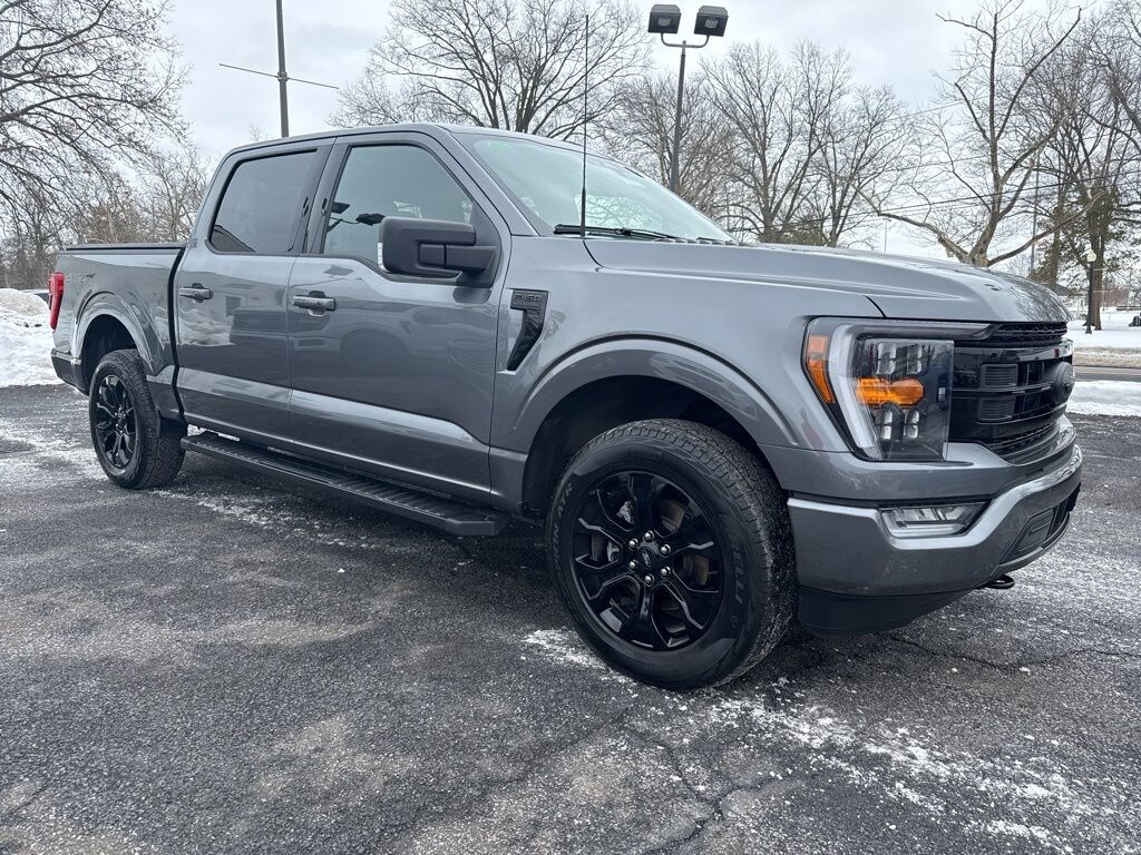 Certified 2023 Ford F-150 XLT Sport 2.7L Black Appearance Pkg Truck SuperCrew Cab