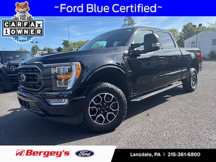 2022 Ford F-150 XLT -3.5L, Long Bed, Sports Appearance, FX4,Trailer Tow Truck SuperCrew Cab