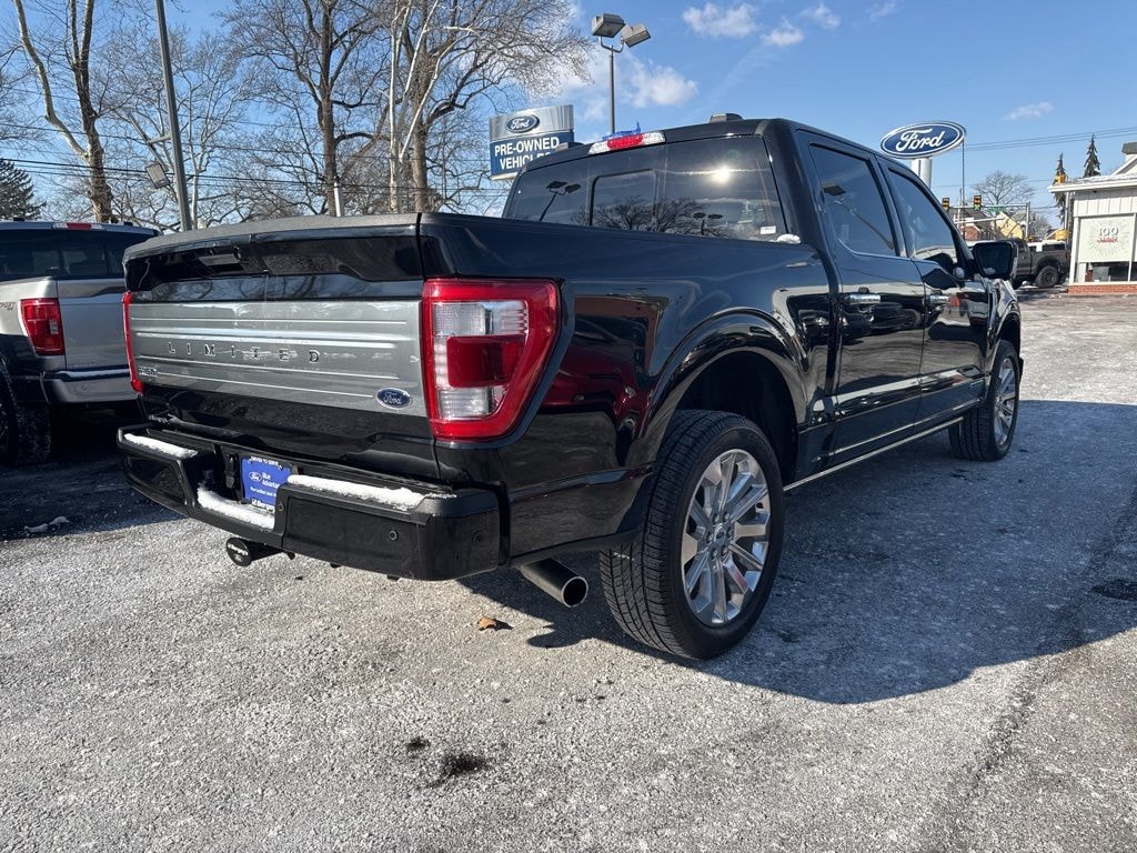 Certified 2023 Ford F-150 Limited -Nav, MR, Spray-In, B&O 18 Speaker Sound Truck SuperCrew Cab