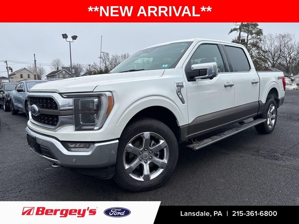 Certified 2022 Ford F-150 King Ranch 3.5L with Moonroof Truck SuperCrew Cab